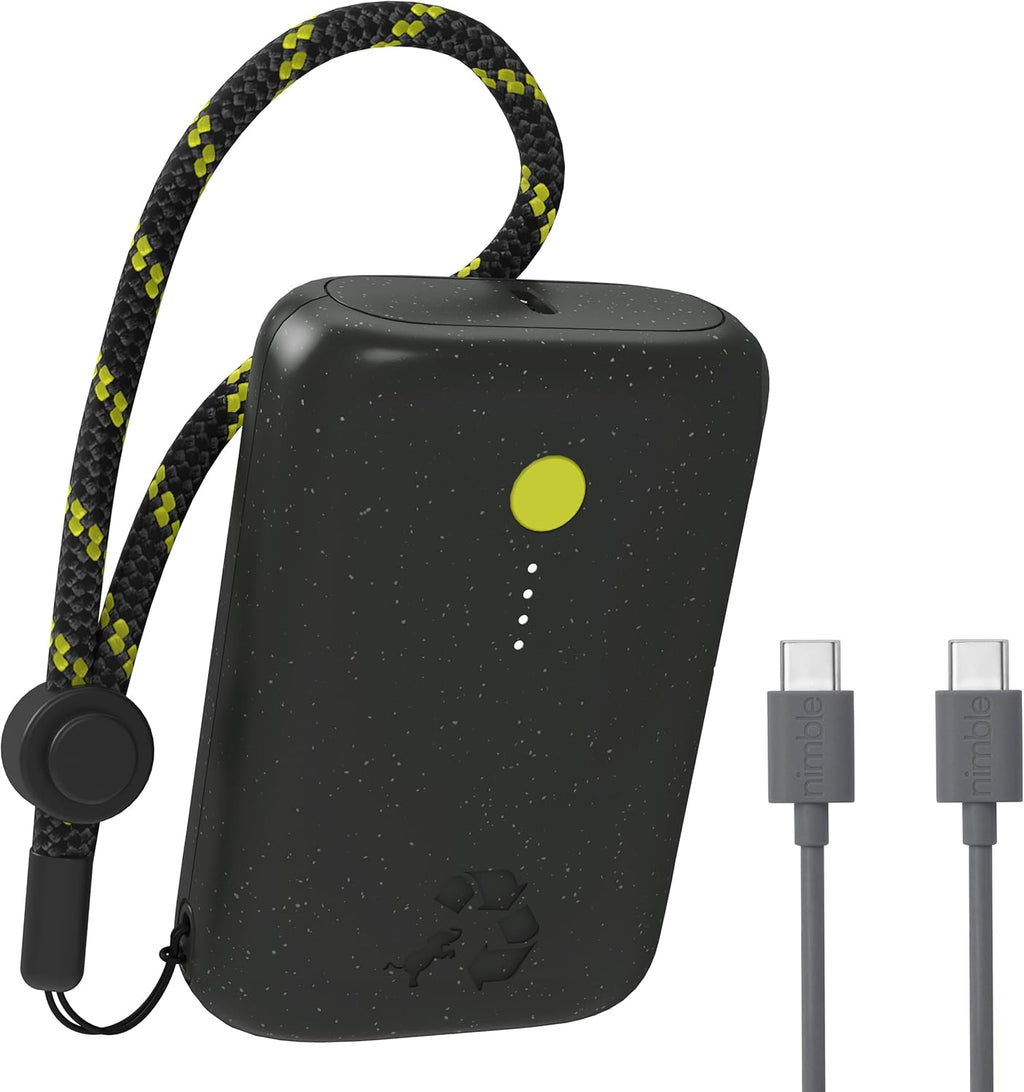 Nimble Cargador portátil Champ, banco de energía de 10000 mAh, carga dual